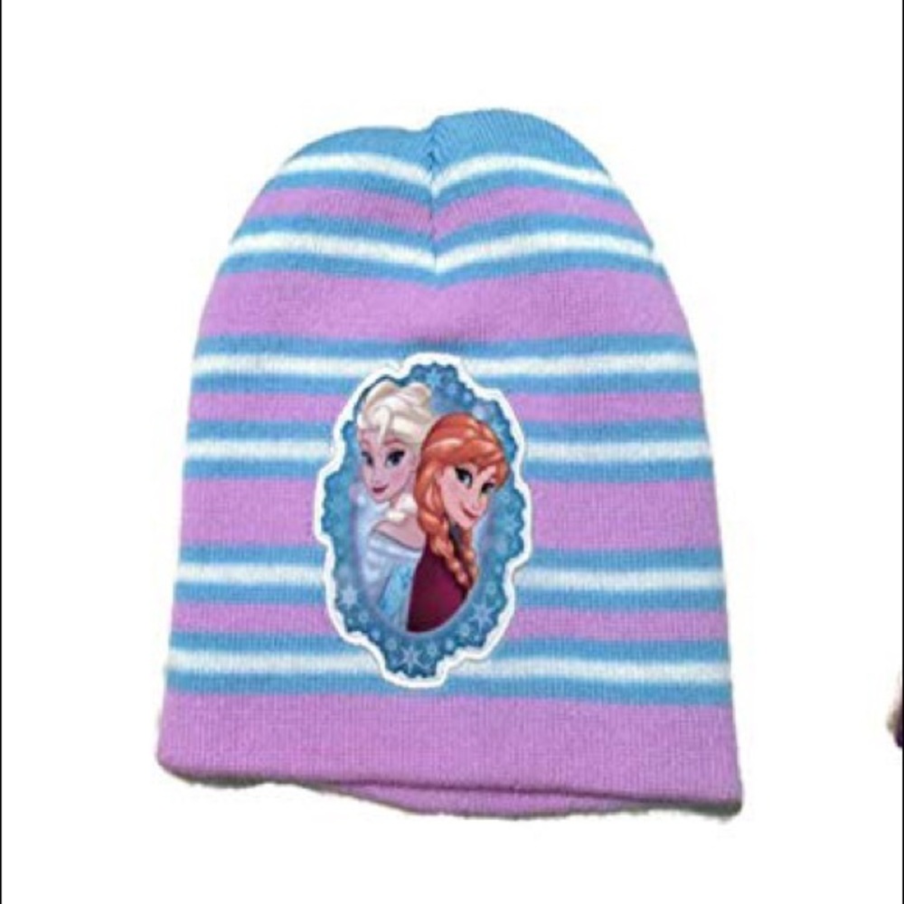 Disney Frozen Anna & Elsa Knit Hat Cap Beanie
